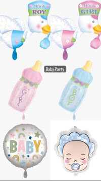 Baby-Party Heliumballons